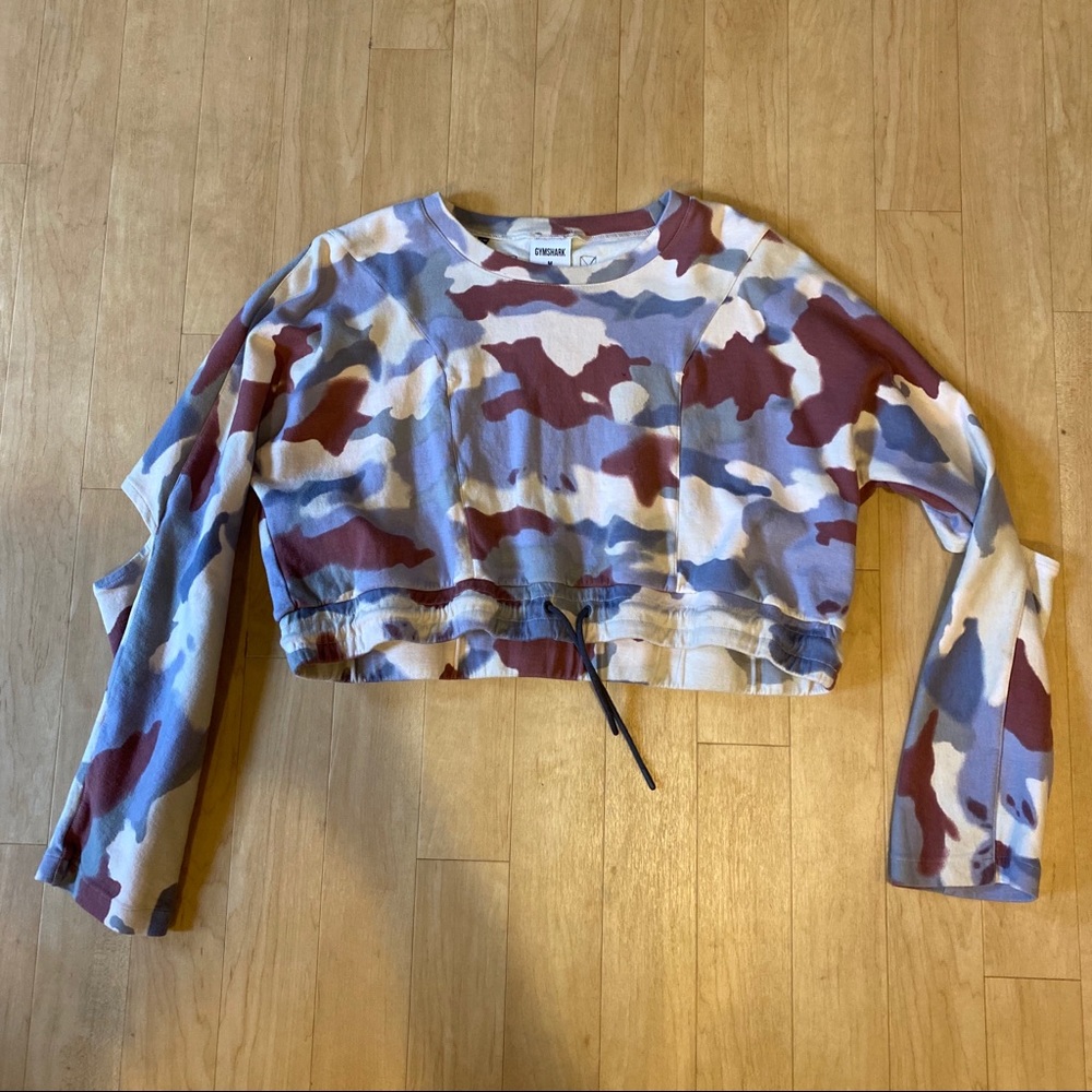 Gymshark Box Utility Cropped Sweater